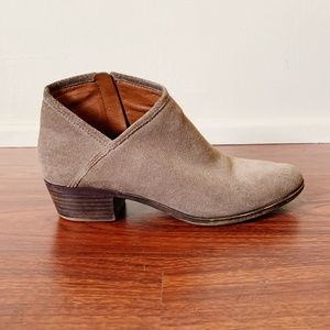 Suede Booties